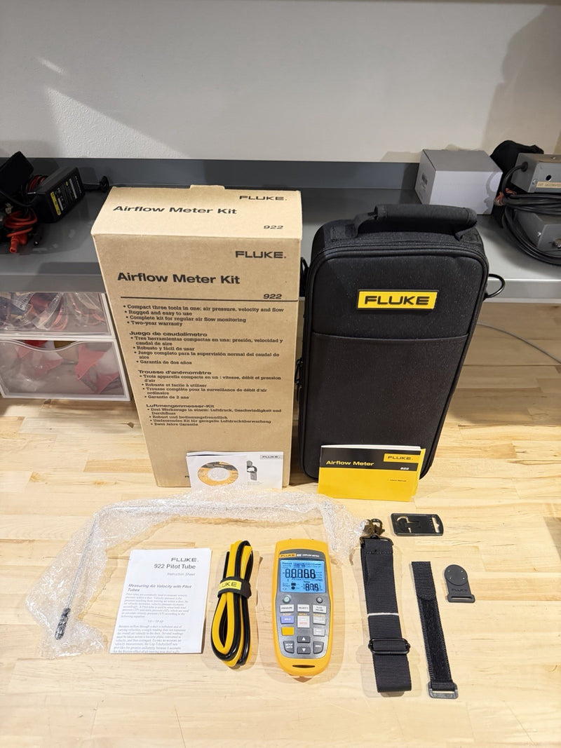 FLUKE 922 AIRFLOW METER KIT