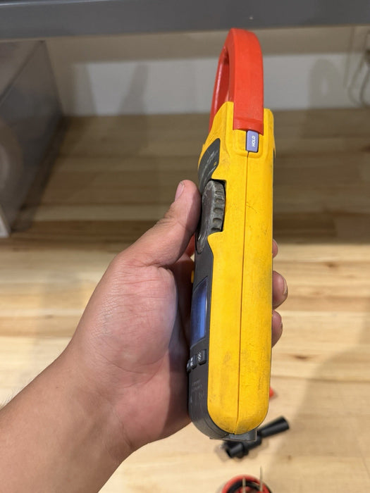 FLUKE 376 WIRELESS TRUE RMS AC/DC CLAMP METER W/LEADS - SHIPS FAST