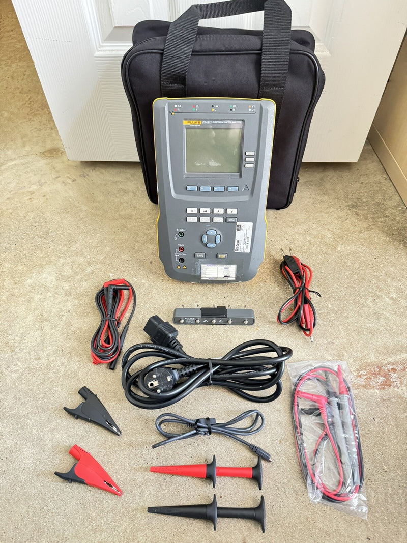 FLUKE BIOMEDICAL ESA612 230V EU ELECTRICAL SAFETY ANALIZER CALIBRATED 2024