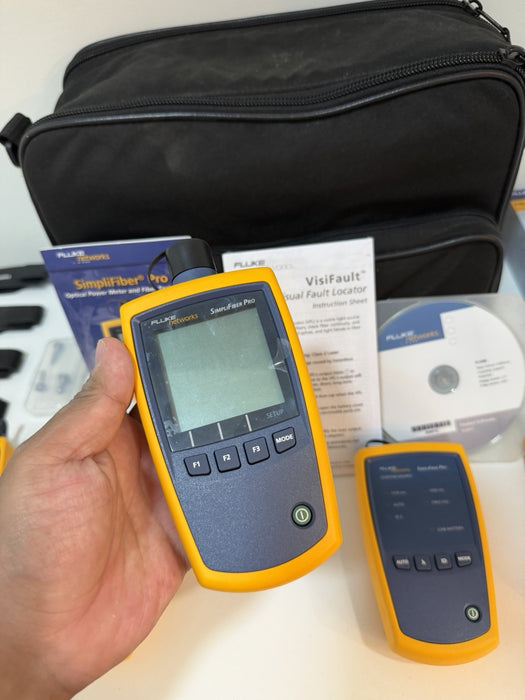 FLUKE NETWORKS FTK1475 POWER METER MULTIMODE KIT NEW SEALED