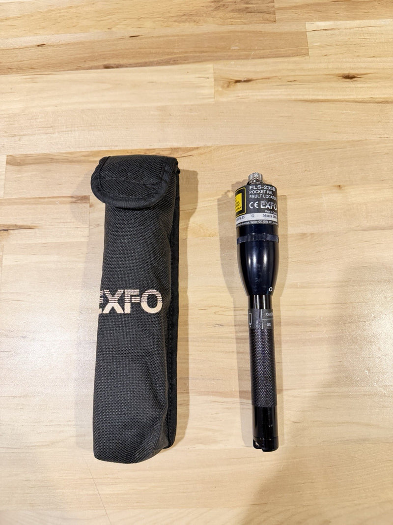 EXFO FLS-235B POCKET PAL VISUAL FAULT LOCATOR IDENTIFIER TESTED
