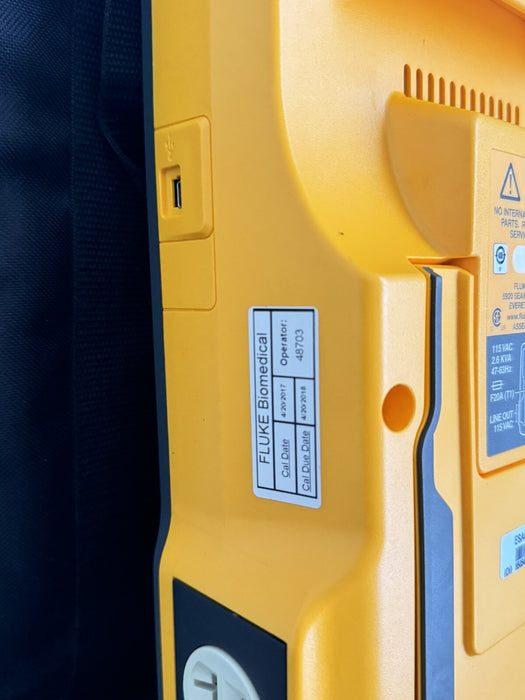 FLUKE ESA612 ELECTRICAL SAFETY ANALYZER 115V WITH ACCESSORIES & BAG