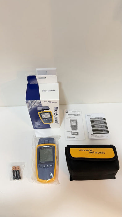 FLUKE NETWORKS MS2-100 MICROSCANNER 2 CABLE VERIFIER (NEW FACTORY SEALED) NEW