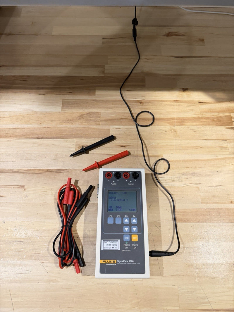 FLUKE BIOMEDICAL SIGMAPACE 1000 EXTERMAL ANALZYER (CALIBRATED 2026) SHIPS FREE