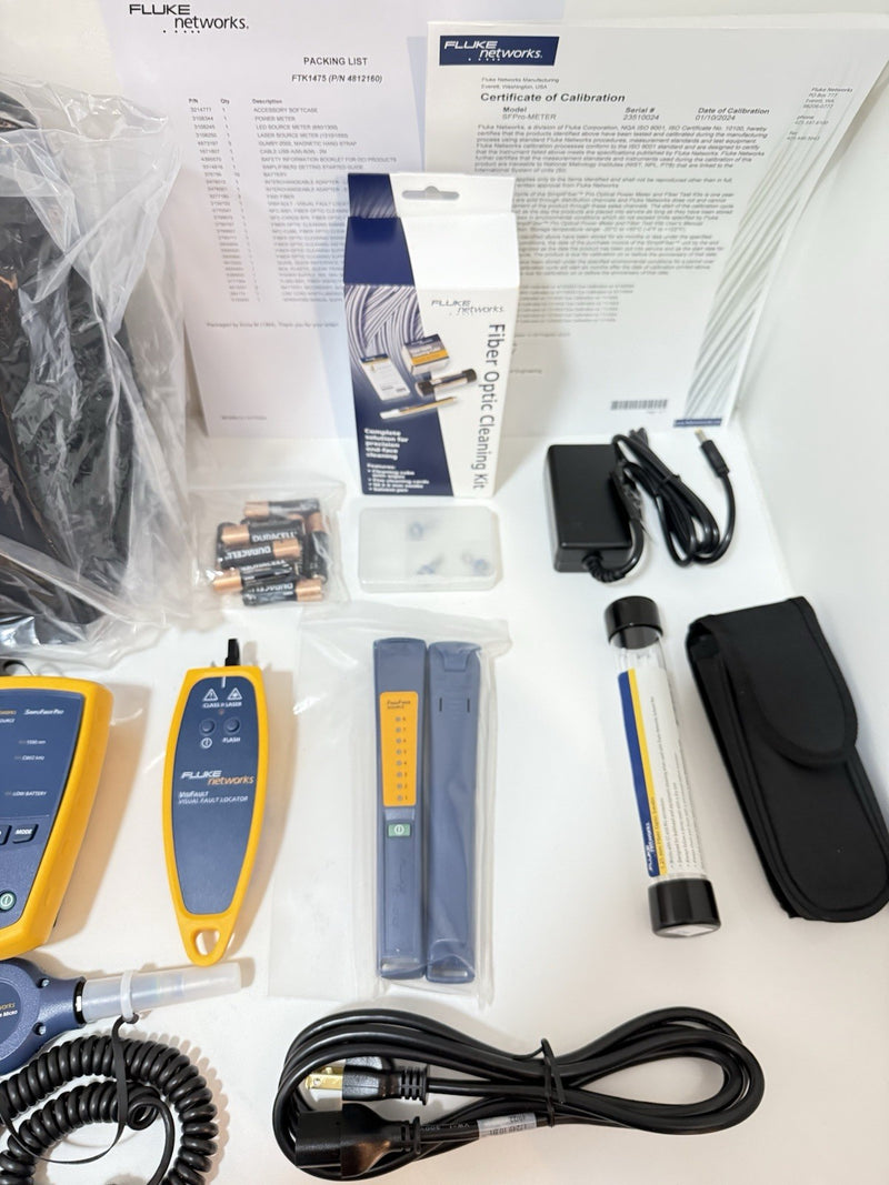 FLUKE NETWORKS FTK1475 POWER METER MULTIMODE KIT MFD 2024