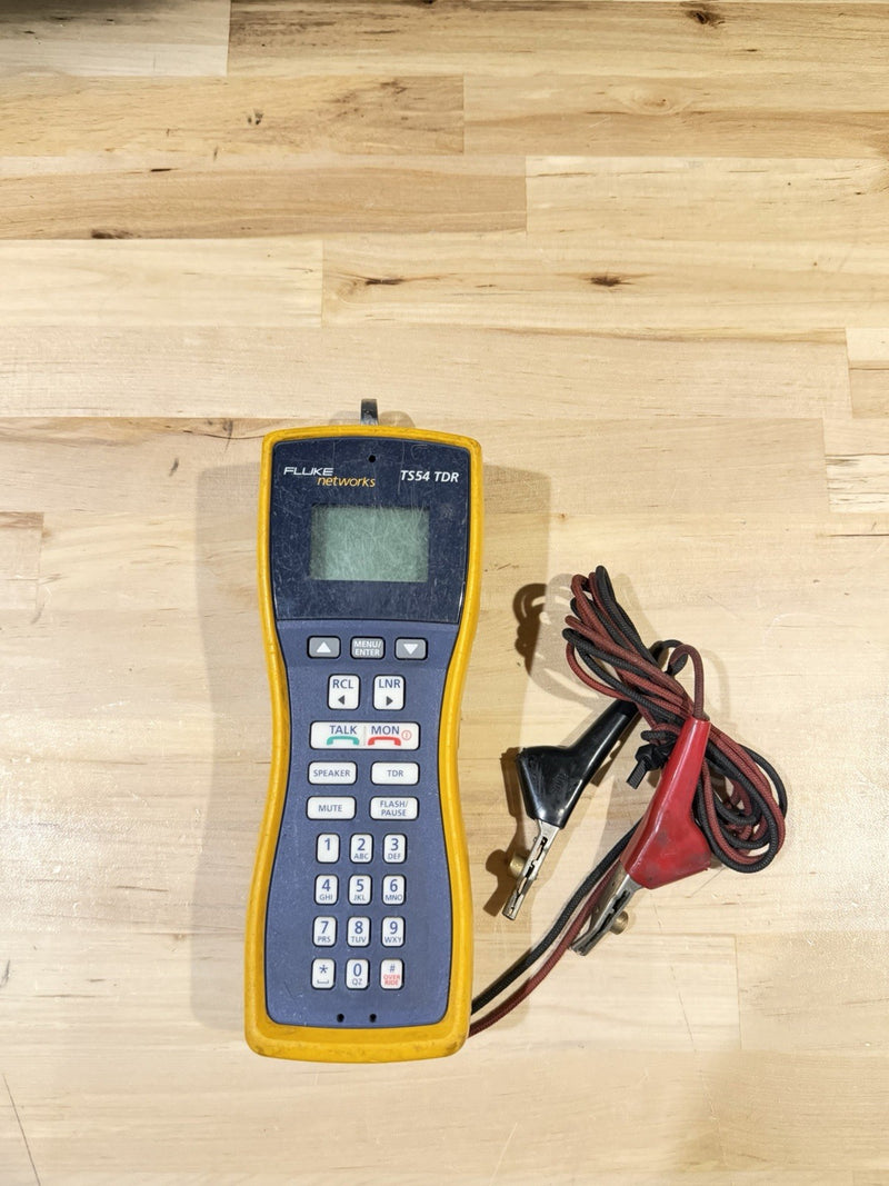 FLUKE NETWORKS TS54 TDR TESTER TESTED