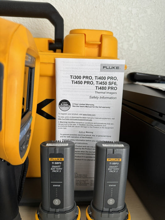 FLUKE TI450 PRO 60HZ THERMAL IMAGER WITH 2 BATTERIES