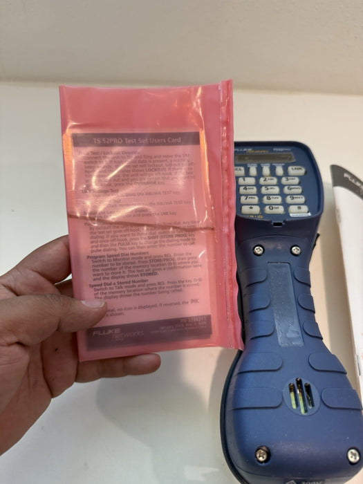 FLUKE NETWORKS TS52 PRO TEST SET (TESTED) SHIPS FAST