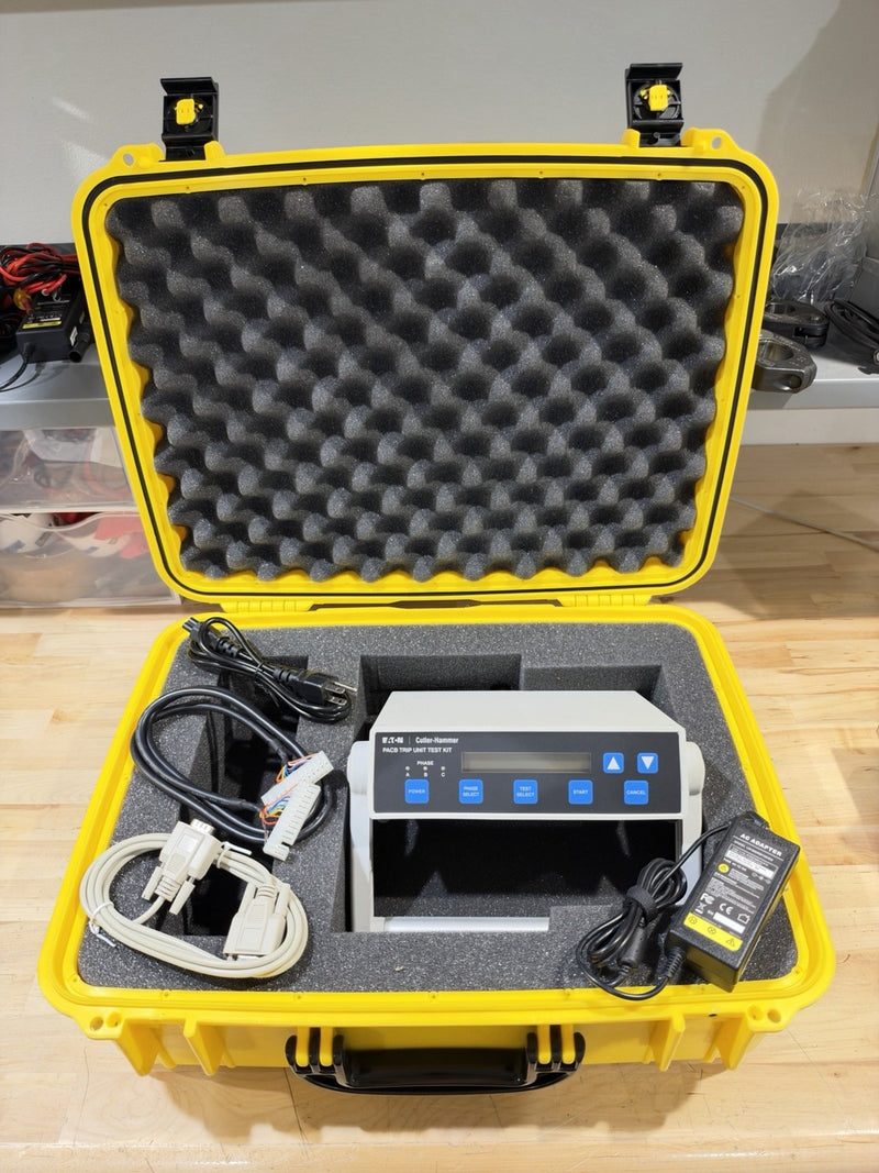 EATON MTK1000 TEST KIT FOR MAGNUM DS DIGITRIP CUTLER HAMMER TRIP UNIT TEST KIT