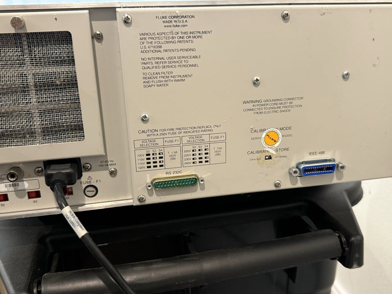 FLUKE 5790A MEASUREMENT STANDARD WITH WIDEBAND OPTION TESTED