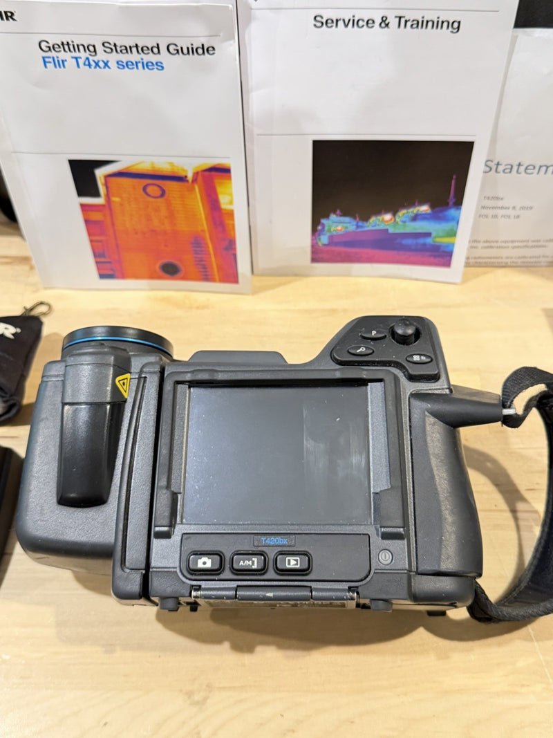 FLIR T420BX THERMAL IMAGING CAMERA WITH CHARGER & BATTERIES TESTED