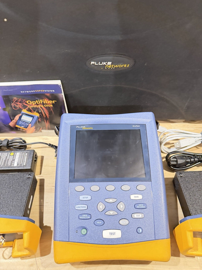 FLUKE NETWORKS OPTIFIBER WITHOFTM-5610B & OFTM-5730 TESTED