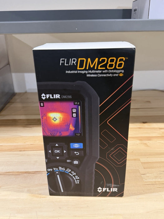 FLIR DM286 INDUSTRIAL IMAGING MULTIMETER W/ DATALOGGING (NEW FACTORY SEALED)