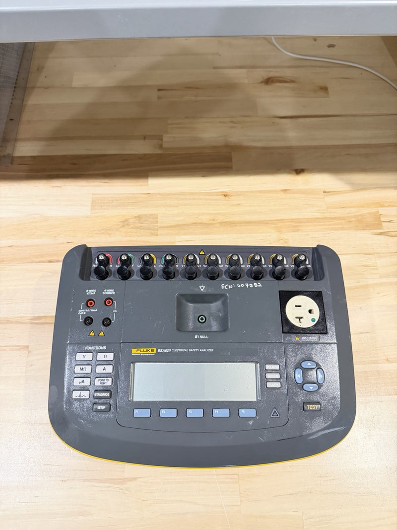 FLUKE ESA620 BIOMEDICAL ELECTRICAL SAFETY FOR PARTS