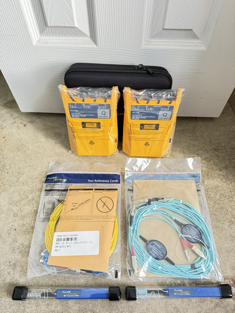 FLUKE NETWORKS CFP-Q CFP-QUAD CERTIFIBER PRO SM MM FIBER OLTS MODULES