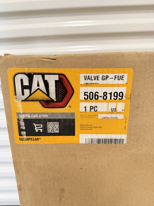 CAT 506-8199 FUEL CONTROL VALVE GENUINE OEM NEW