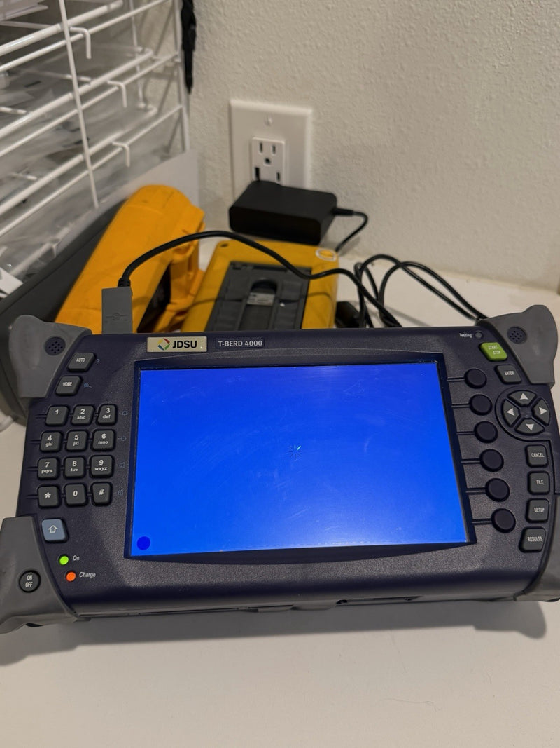 JDSU T-BERD 4000 4146 QUAD SM MM FIBER OTDR 850/1300/1310/1550