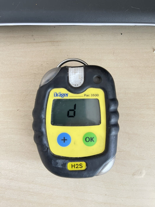DRAGER PAC 3500 SINGLE GAS DETECTOR METER