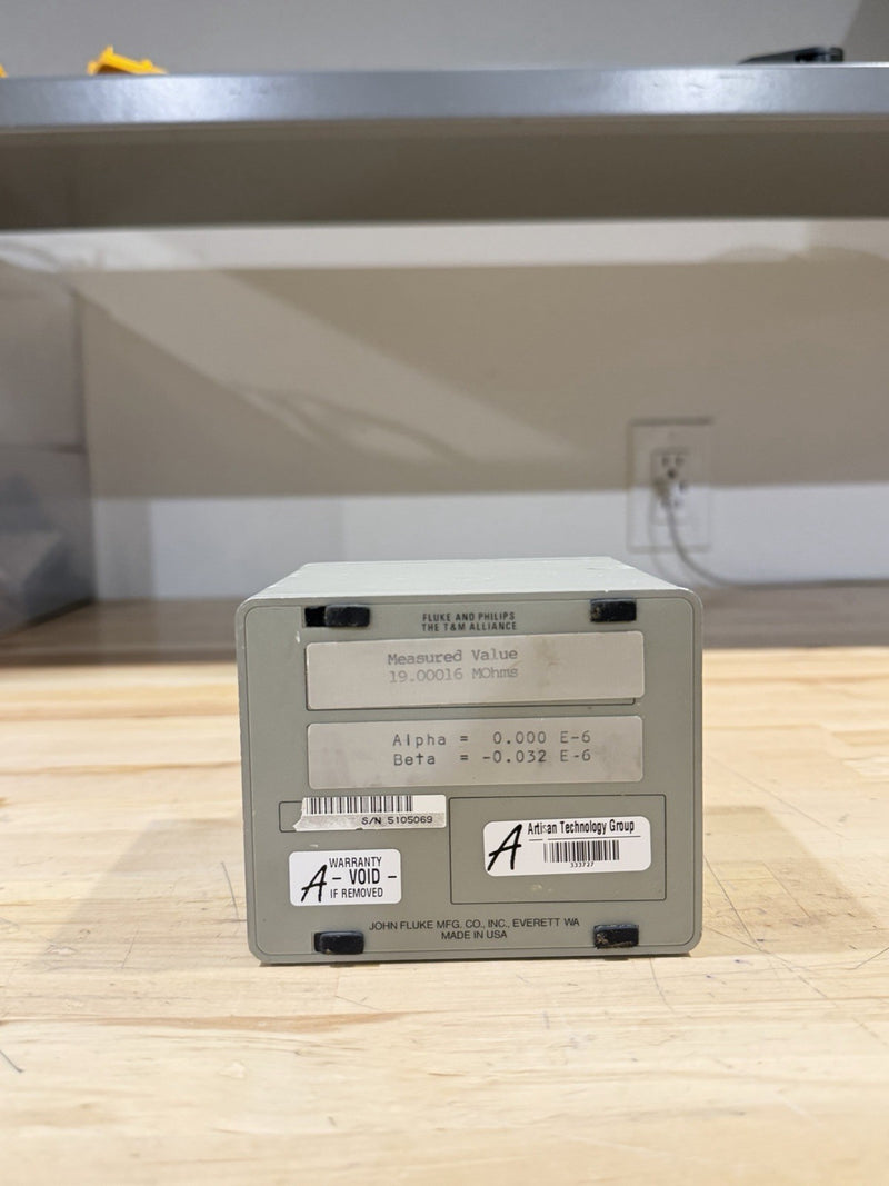FLUKE 742A -19M RESISTANCE STANDARD (TESTED) FREE SHIPPING