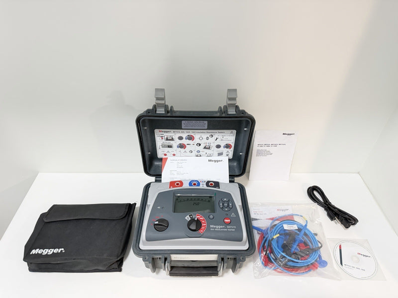 MEGGER MIT515 5KV INSULATION TESTER KIT W/ ACCESSORIES (NEW SEALED) SHIPS FREE