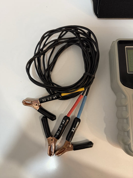 MEGGER TTR100 SINGLE PHASE TRANSFORMER TURN RATIO TEST SET TESTED