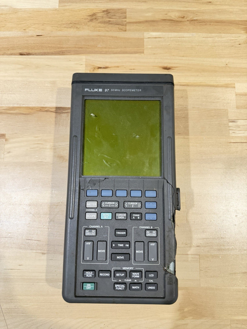 FLUKE 97 SCOPEMETER FOR PARTS