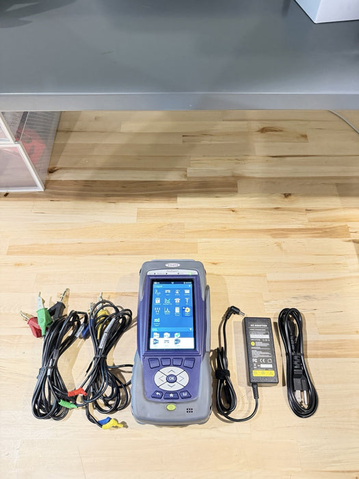 VIAVI ONX-580P ONE EXPERT FIBER TESTER WITH CABLES & CHARGER TESTED