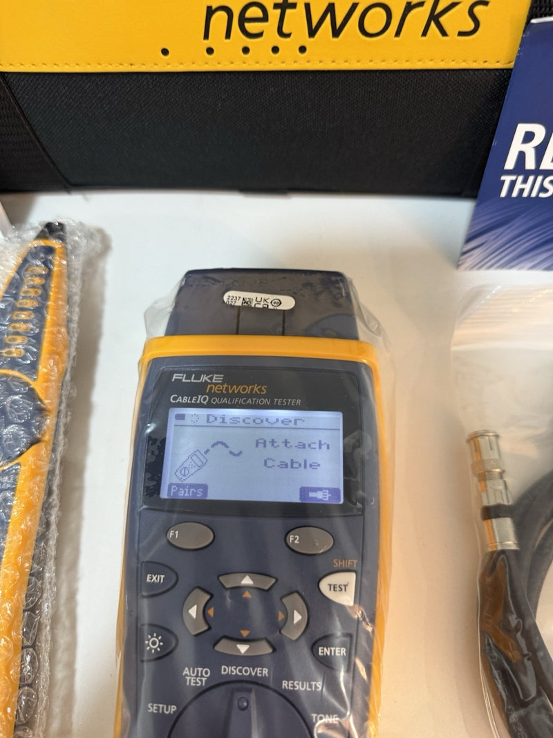 FLUKE NETWORKS QUALIFICATION TESTER KIT CIQ-100
