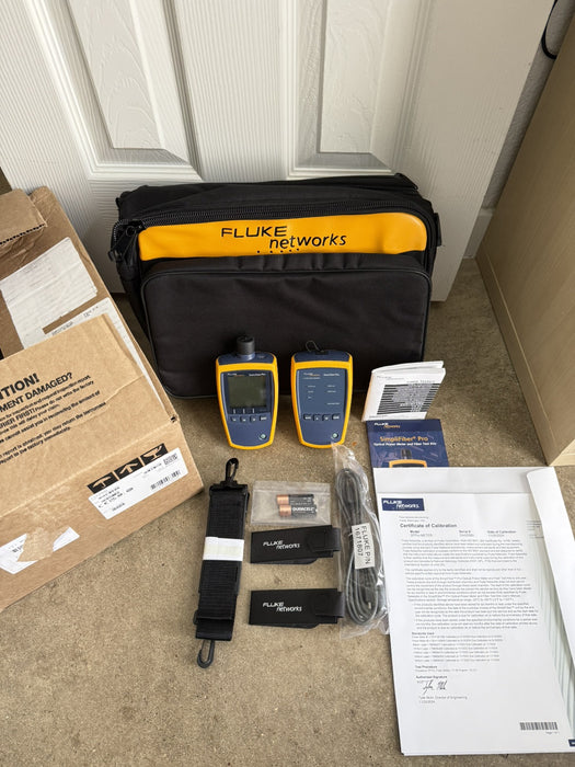 FLUKE NETWORKS FTK2000 SIMPLIFIBER SINGLE MODE 1310/1550NM FIBER VERIFICATION