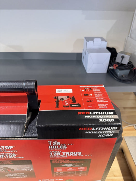 MILWAUKEE 2912-22 M18 FUEL 18V 1" SDS PLUS ROTARY HAMMER KIT -NEW FACTORY SEALED