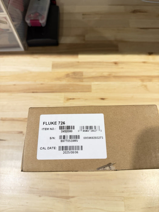 FLUKE 726 PRECISION MULTIFUNCTION CALIBRATOR MFG-2025 CALIBRATED 2025 NEW