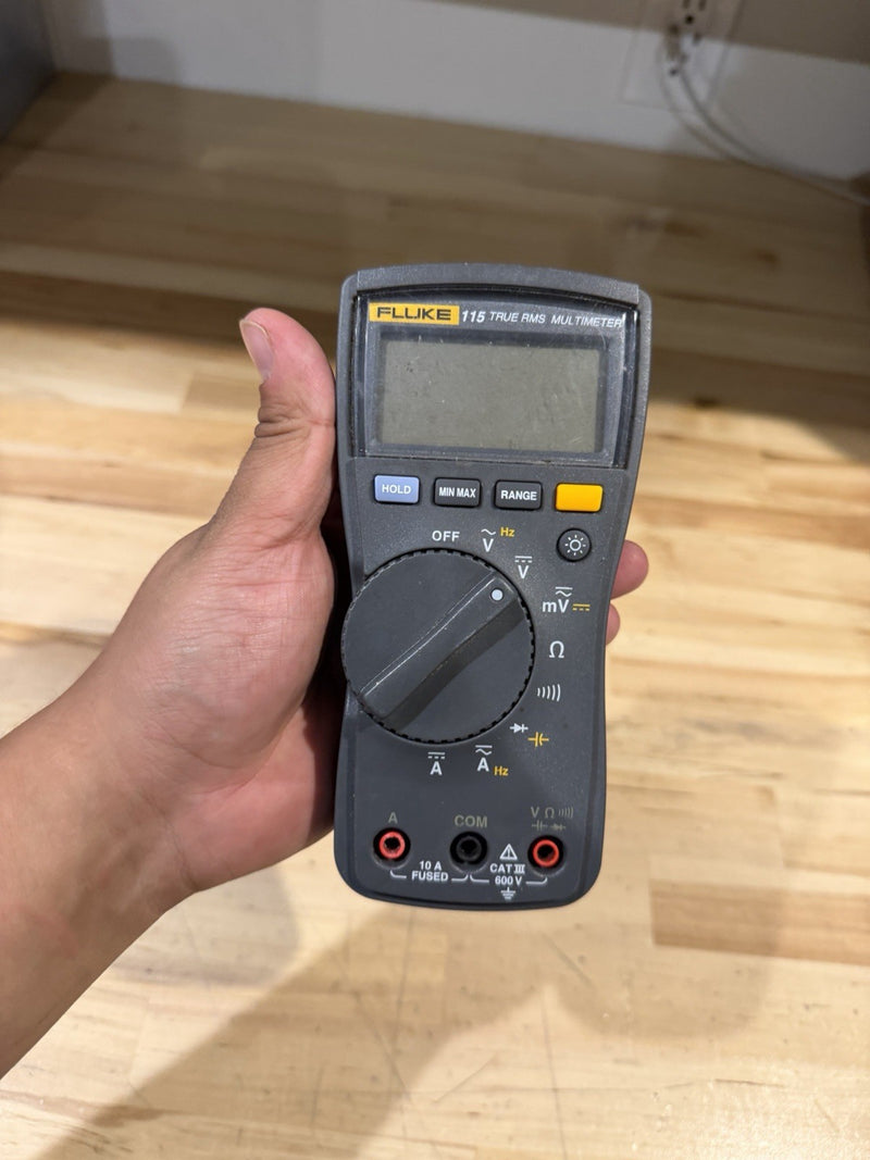 FLUKE 115 TRMS MULTIMETER (PARTS ONLY) FOR PARTS