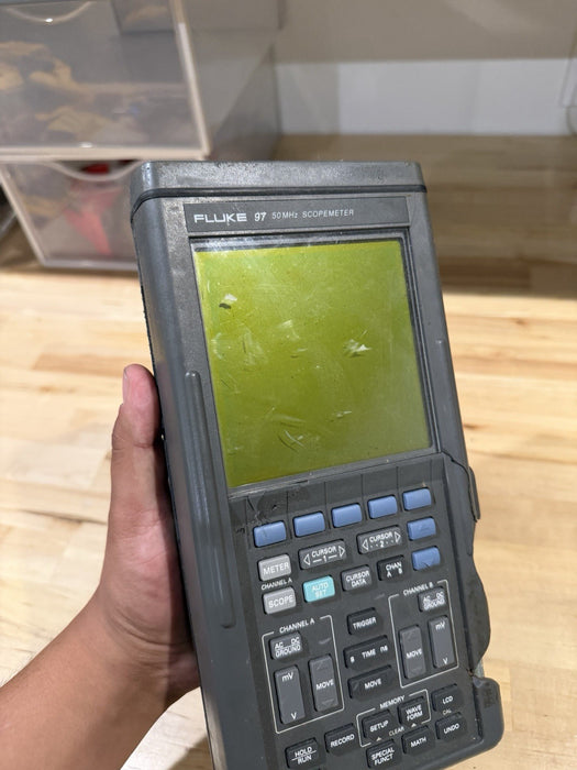FLUKE 97 SCOPEMETER FOR PARTS