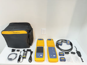 FLUKE NETWORKS DSX2-8000 VERSIV 2 CAT6A CAT8 LAN CABLE CERTIFIER TESTER DSX-8000