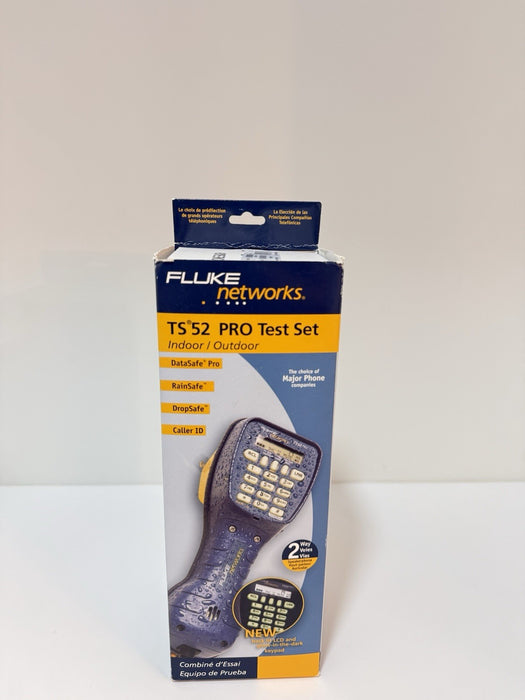 FLUKE NETWORKS TS52 PRO TEST SET (NEW SEALED) SHIPS FAST