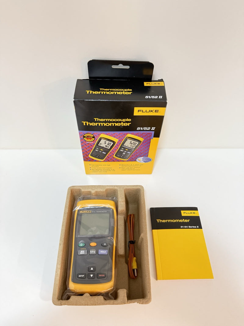 FLUKE 51 II THERMOCOUPLE THERMOMETER