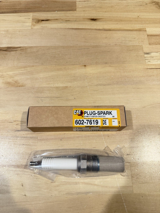 CAT 602-7619 GAS ENGINE IGNITION SPARK PLUG (NEW FACTORY SEALED) - GENUINE OEM