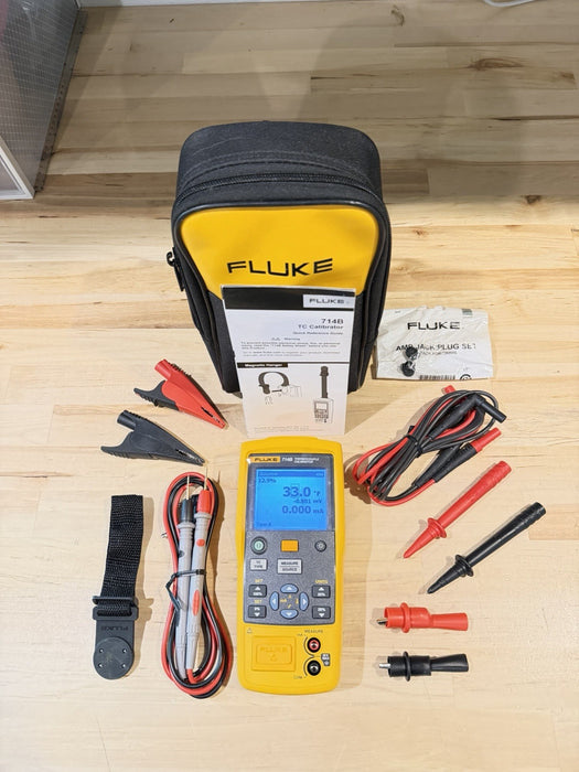 FLUKE 714B THERMOCOUPLE CALIBRATOR (NEW FACTORY SEALED) MFD-2024 (CAL-2024) NEW