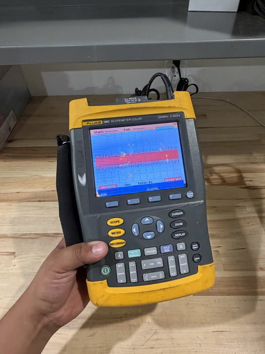 FLUKE 199C SCOPEMETER COLOR FOR PARTS