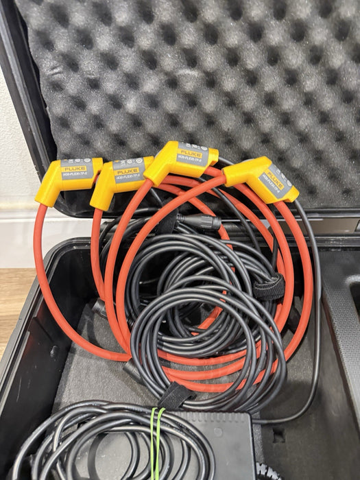 FLUKE 437 II POWER QUALITY & ENERGY ANALYZER WITH ACCESSORIES CALIBRATED 2026