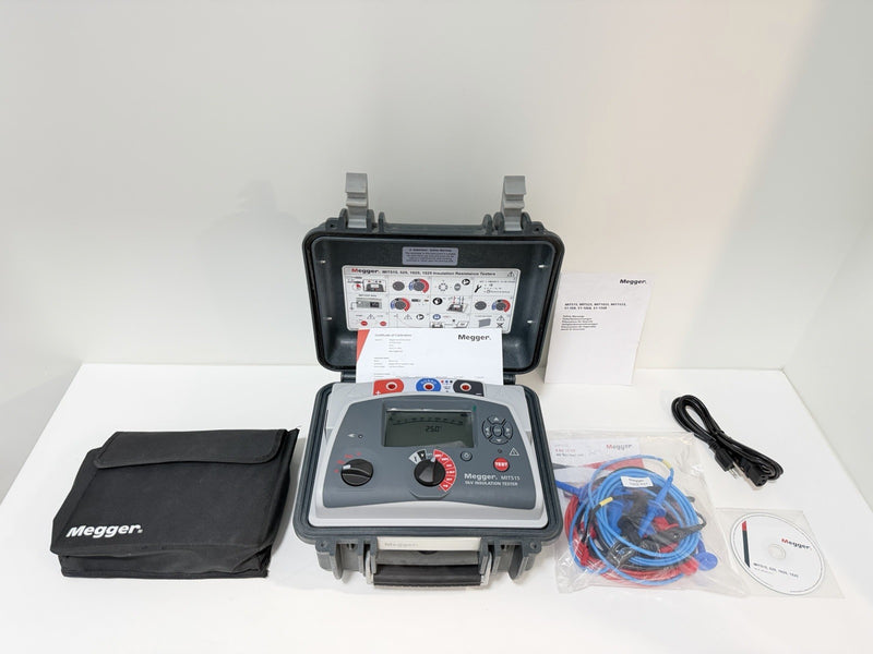 MEGGER MIT515 5KV INSULATION TESTER KIT W/ ACCESSORIES (NEW SEALED) SHIPS FREE
