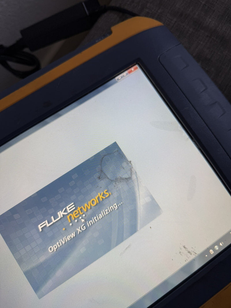 FLUKE NETWORKS OPTIVIEW XG NETWORK ANALYZER TABLET