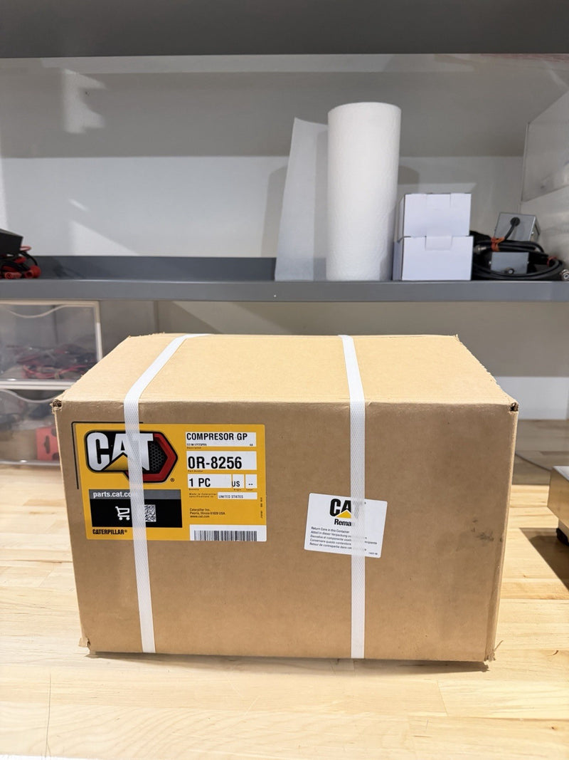 CATERPILLAR 0R-8256 AIR COMPRESSOR (NEW FACTORY SEALED / GENUINE OEM NEW