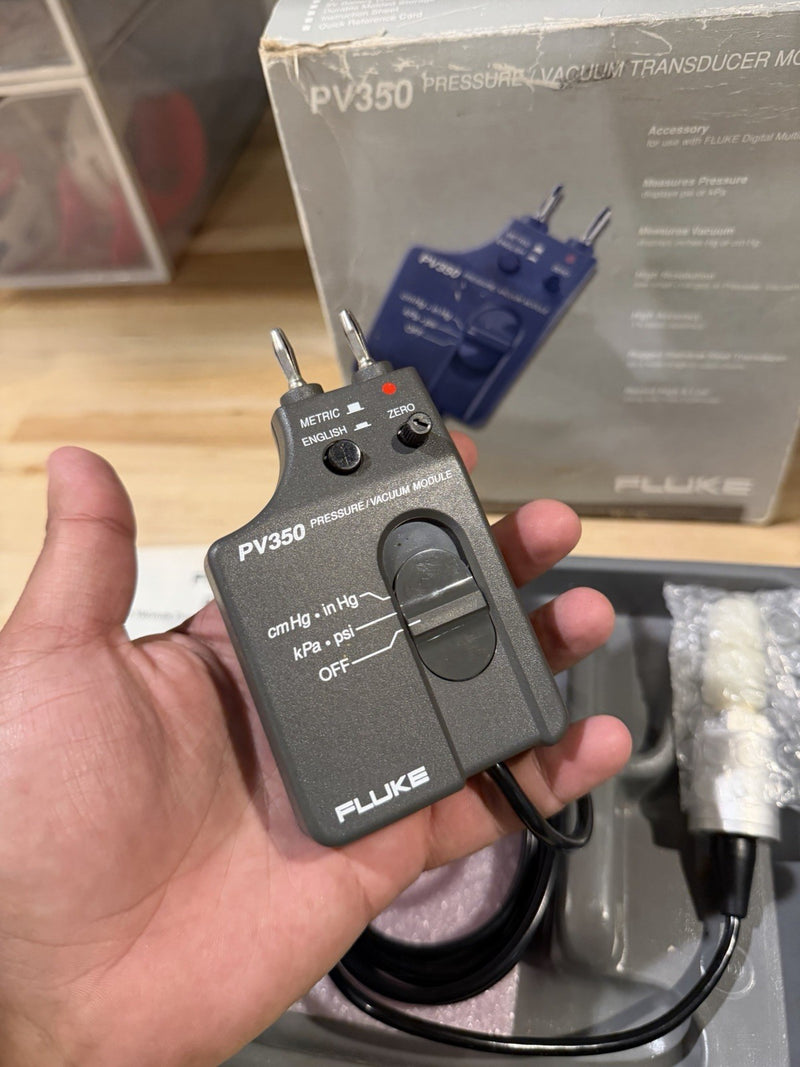 FLUKE PV350 PRESSURE VACUMM TRANSDUCER MODULE TESTED
