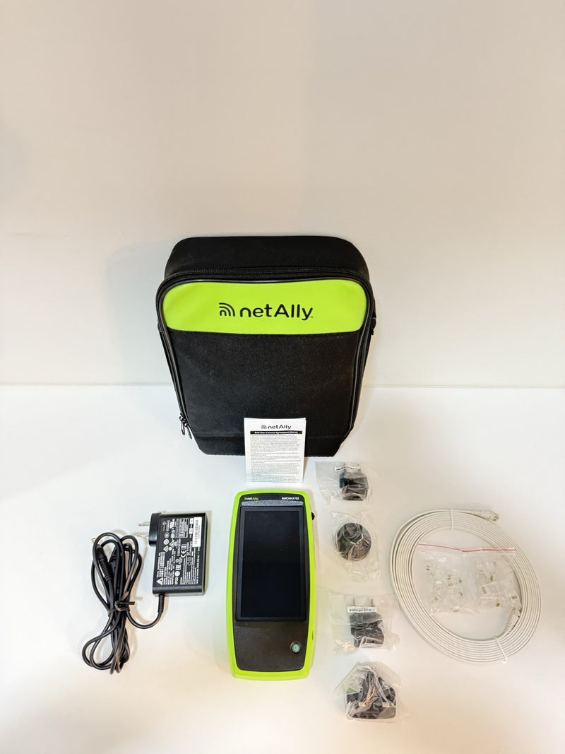 NETSCOUT AIRCHECK G2 KIT WITH ACCESSORIES TESTED
