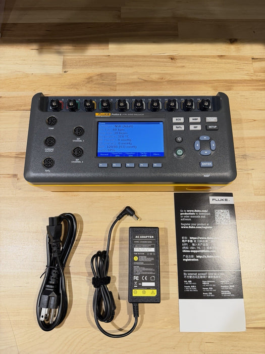 FLUKE BIOMEDICAL PROSIM 8 VITAL SIGNS SIMULATOR TESTED