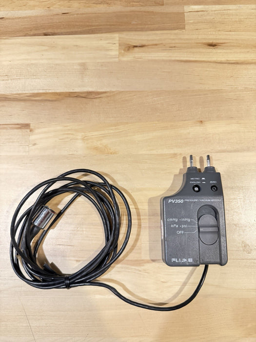 FLUKE PV350 PRESSURE VACUMM TRANSDUCER MODULE (PARTS ONLY) DOESN’T WORK