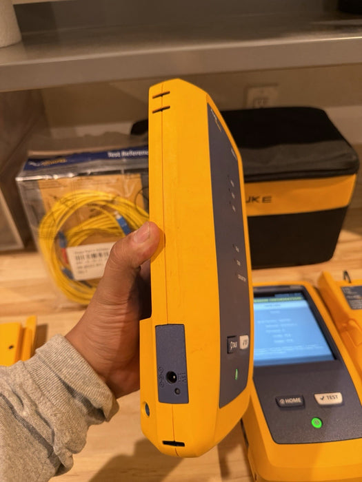 FLUKE NETWORKS CFP-SM CERTIFIBER PRO MODULE SET & DSX VERSIV MAINFRAME & REMOTE