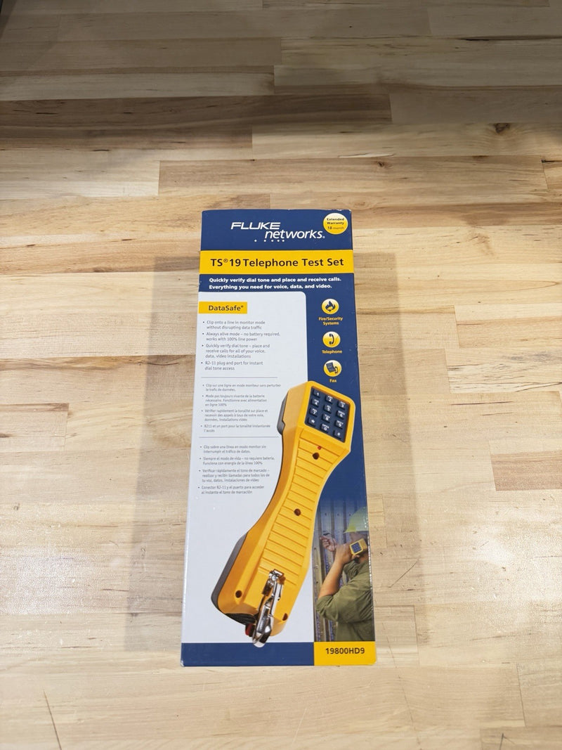 FLUKE NETWORKS TS 19 TELEPHONE TEST SET