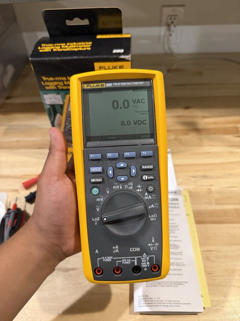 FLUKE 289 TRUE-RMS MULTIMETER